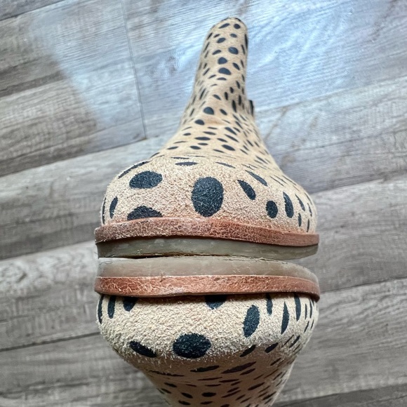 DOLCE VITA Booties leather upper Full Calf hair Genuine suede Easy Slip โฆ - Picture 7 of 11